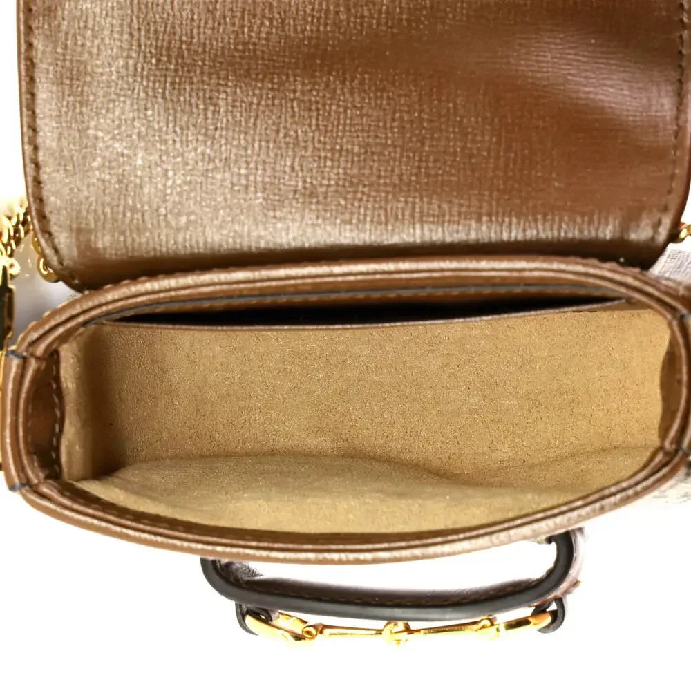 Gucci Horsebit Flap Wallet With Strap #233465G14B - Picture 5 of 6